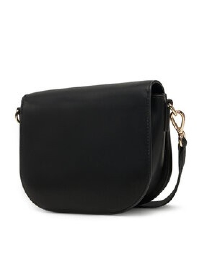 Tommy Hilfiger Torebka Th Logotape Saddle Bag AW0AW17184 Czarny