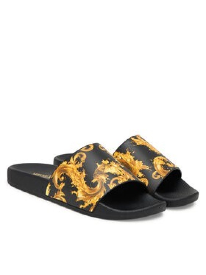 Versace Jeans Couture Klapki 80VA3SQ3 ZS365 G89 Czarny