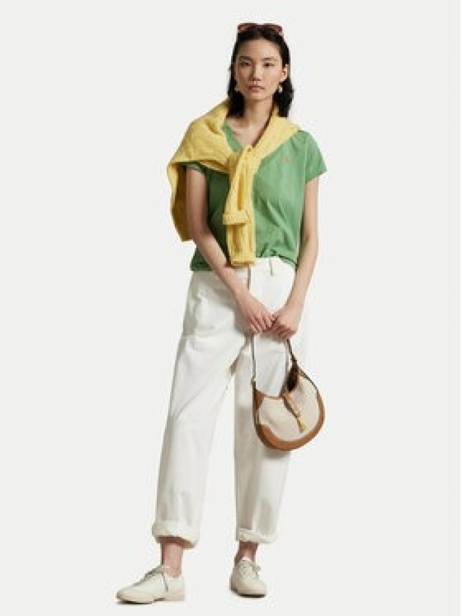 Polo Ralph Lauren T-Shirt 211902403009 Zielony Straight Fit