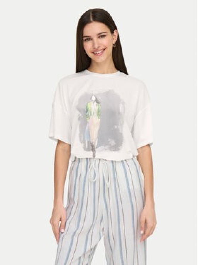 ONLY T-Shirt Melina 15342876 Biały Regular Fit