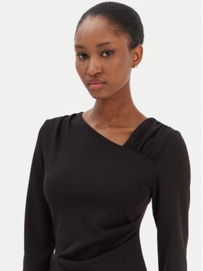 Rinascimento Sukienka koktajlowa CFC0126635003 Czarny Slim Fit