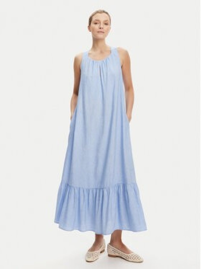 Tatuum Sukienka letnia Estella T2511.201 Błękitny Relaxed Fit