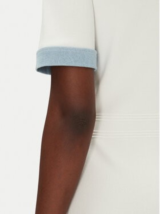 Morgan Sukienka dzianinowa 251-RMROME M Biały Regular Fit