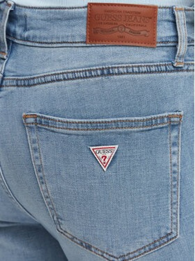 Guess Jeans Jeansy W5YA92 D7043 Niebieski Slim Fit
