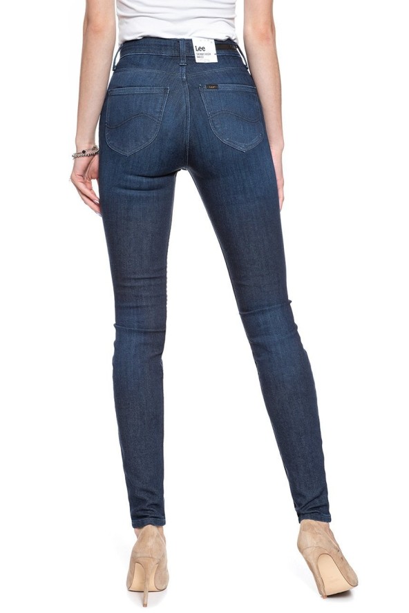 SPODNIE DAMSKIE LEE SCARLETT HIGH DARK SALIDA L626SLKC 112114399