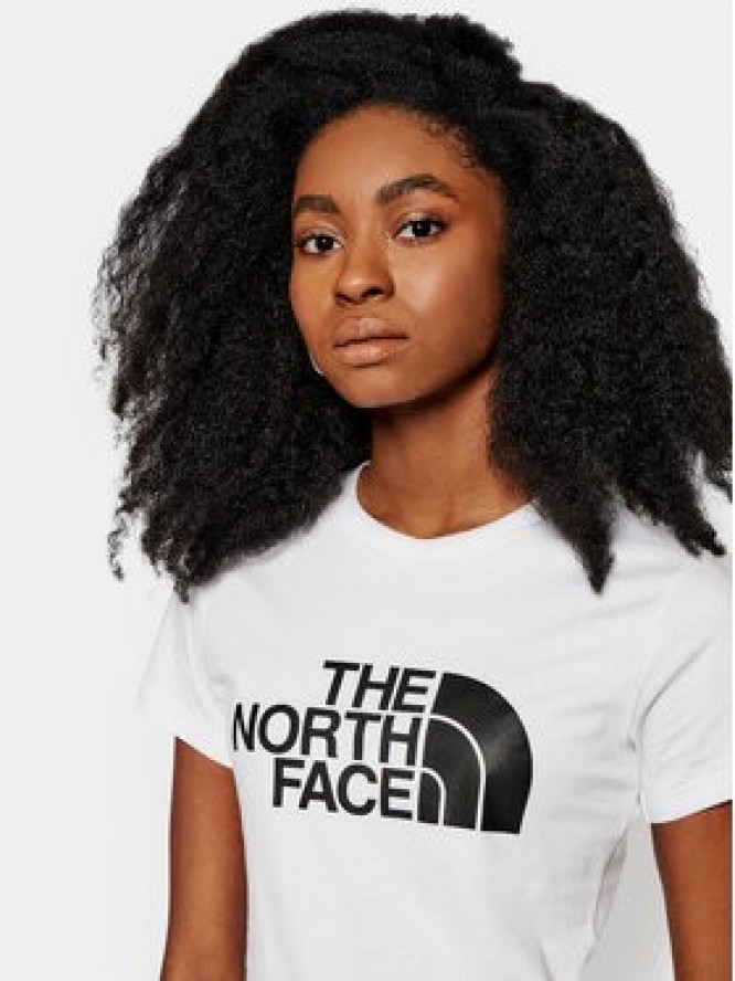 The North Face T-Shirt Easy Tee NF0A4T1Q Biały Slim Fit