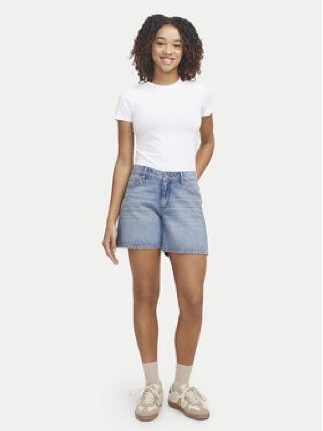 JJXX Szorty jeansowe Laura 12267289 Niebieski Relaxed Fit