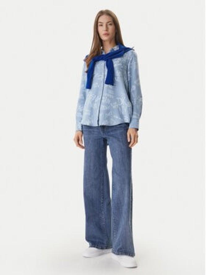 DKNY Koszula DJ6W2017 Błękitny Regular Fit