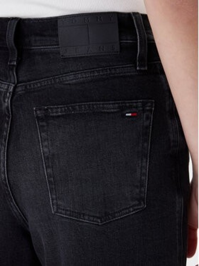 Tommy Jeans Jeansy Claire DW0DW22453 Czarny Wide Leg