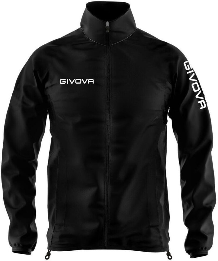 Kurtka Sportowa Givova Windproof Czarna 2XS - Lekka Unisex