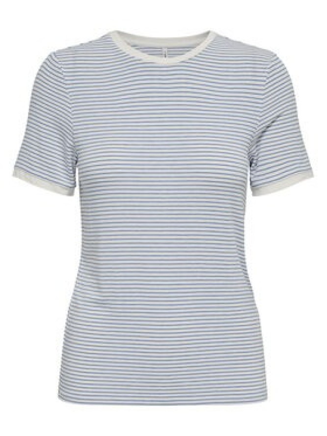 ONLY T-Shirt Tine 15315406 Niebieski Regular Fit
