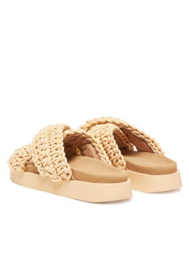 Inuikii Klapki Woven Strap Stones 70104-367 705 Beżowy