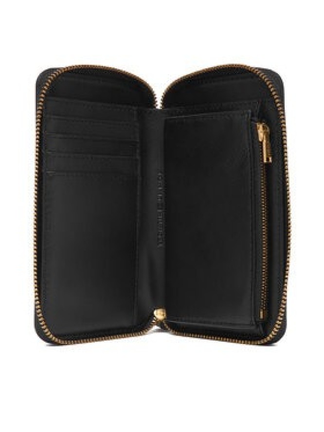 Tommy Hilfiger Portfel Th Leather Med Za Wallet AW0AW18939 Czarny