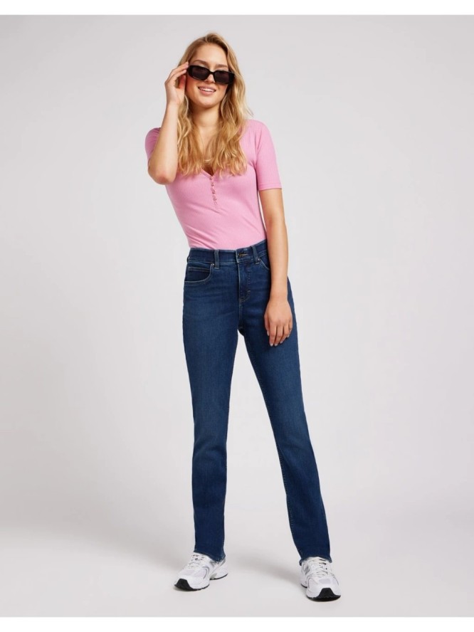 LEE DAMSKIE SPODNIE JEANSOWE ULC STRAIGHT GREET THE DAY 112350785 L35W016200