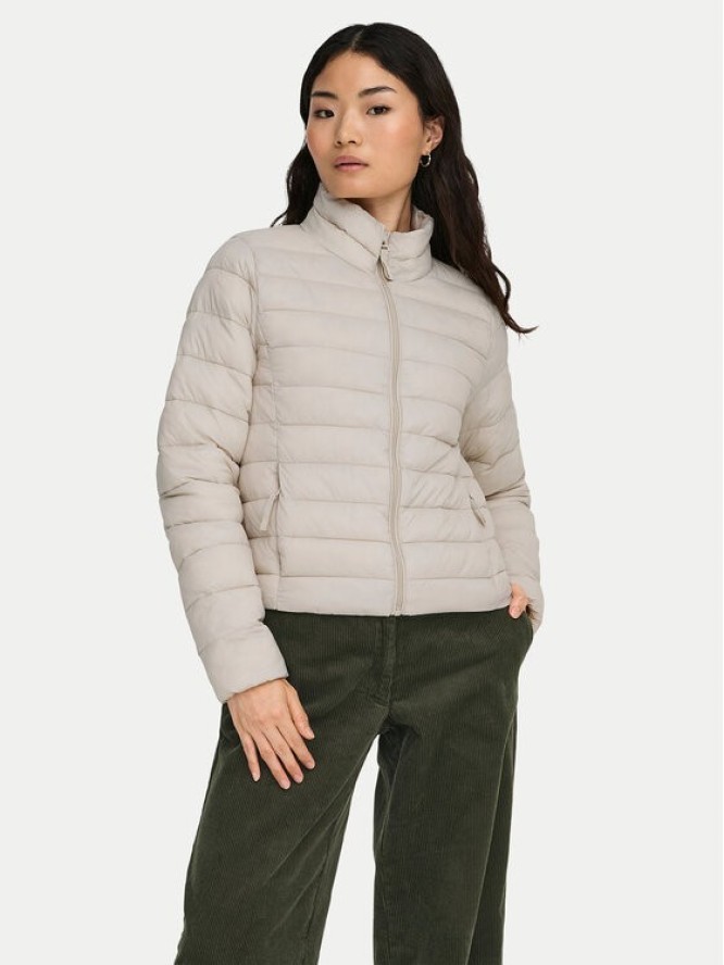 ONLY Kurtka przejściowa Tahia 15351967 Szary Regular Fit