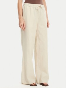 Mustang Spodnie materiałowe Tuscaloosa 1016583 Beżowy Wide Fit