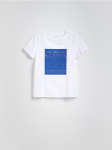 T-shirt z nadrukiem - biały