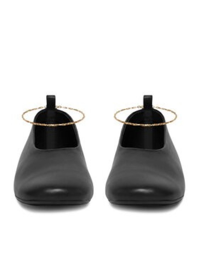 GINO ROSSI Baleriny EO-V2198-73 Czarny