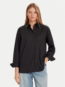 Calvin Klein Jeans Koszula LV044D167G Czarny Relaxed Fit