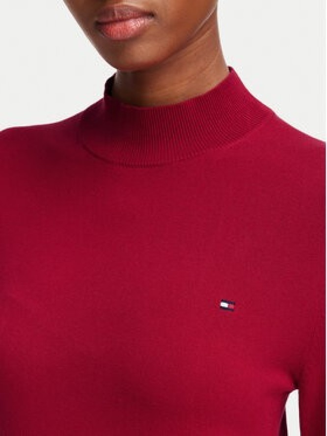 Tommy Hilfiger Golf WW0WW51383 Czerwony Regular Fit