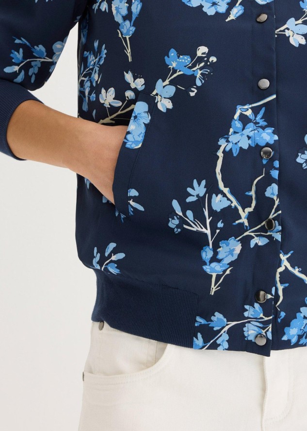 Krótka kurtka bomberka