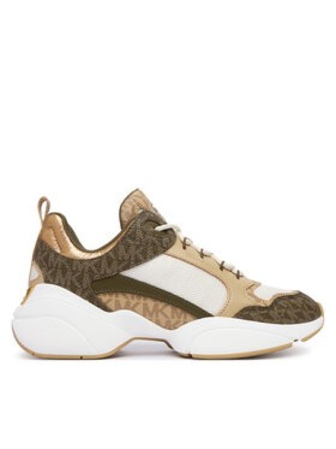 MICHAEL Michael Kors Sneakersy Bowie 43T6BWFS2B Brązowy