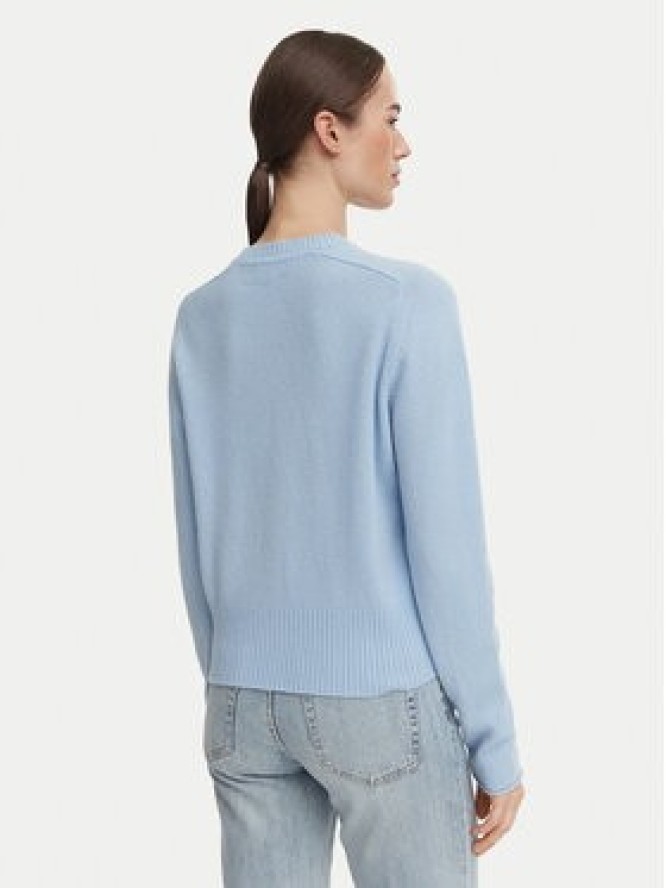 Tommy Hilfiger Sweter WW0WW51432 Niebieski jasny Regular Fit