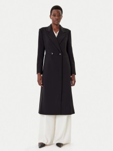 French Connection Płaszcz przejściowy 70ZAA Czarny Regular Fit