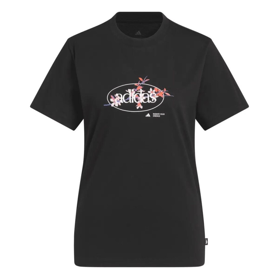 Koszulka damska ADIDAS W Elem Flrl Tee XS