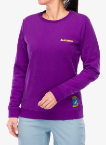 Bluza damska bez kaptura La Sportiva Climbing on the Moon Sweatshirt
