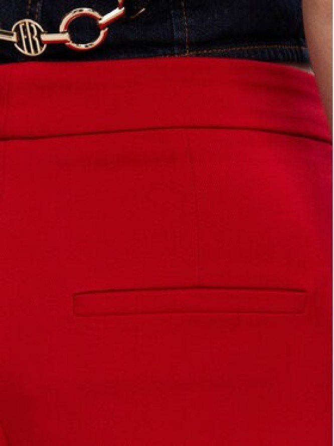 Morgan Spodnie materiałowe 251-PECO.F Czerwony Bootcut Fit