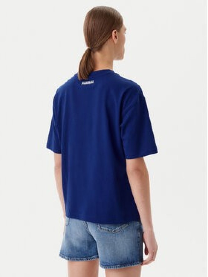 Napapijri T-Shirt S-Nice NP0A4IG4 Niebieski Regular Fit