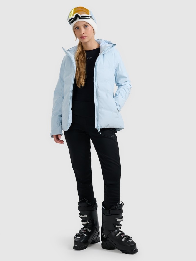 4F Kurtka narciarska membrana 10000 damska - niebieska XS