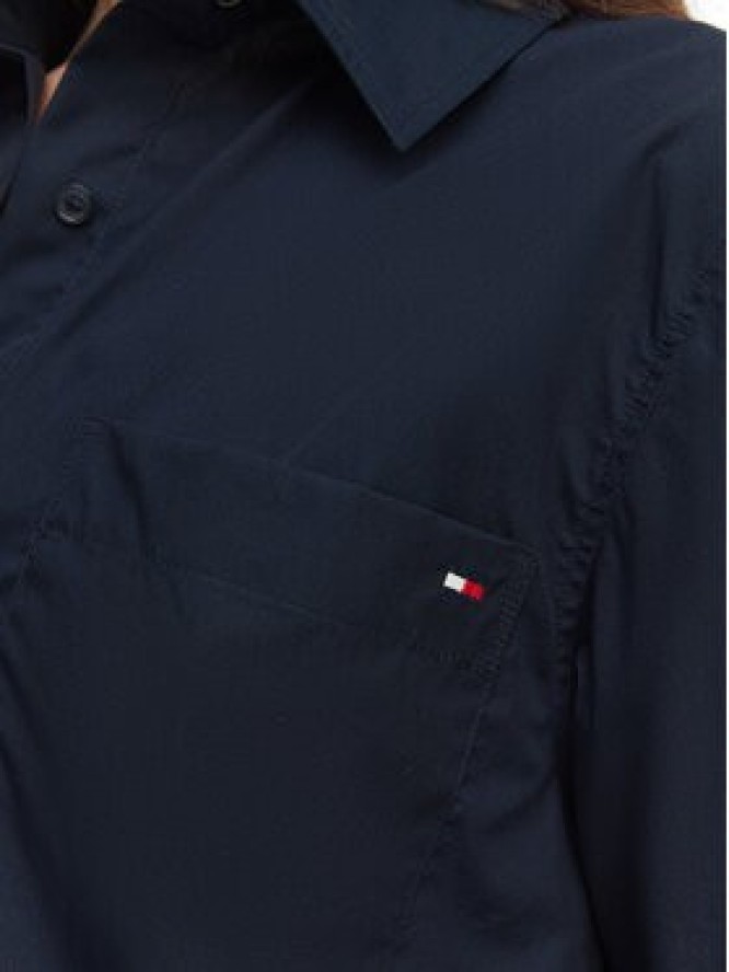 Tommy Hilfiger Koszula WW0WW48899 Granatowy Relaxed Fit