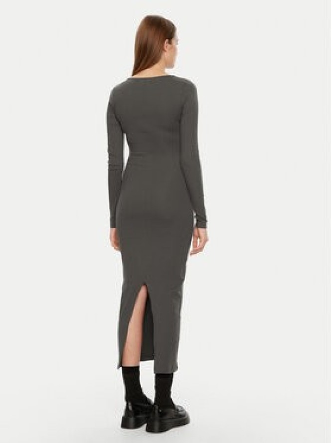 Brave Soul Sukienka codzienna LDRJ-624HOLLY Szary Regular Fit