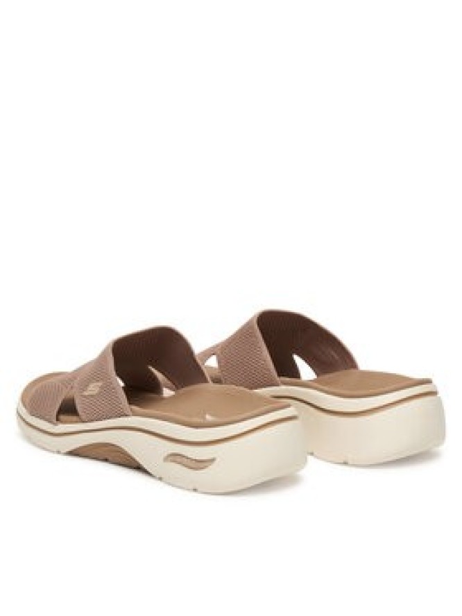 Skechers Klapki Gowalk Arch Fit 2.0 - Dakota 140865/TAN Beżowy