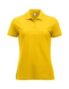clique Polo Manhattan Women, lemon, 65% poliester/35% bawełna