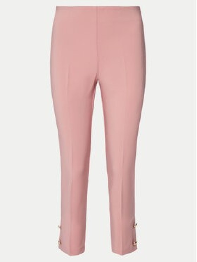 Rinascimento Spodnie materiałowe CFC0122858003 Różowy Regular Fit