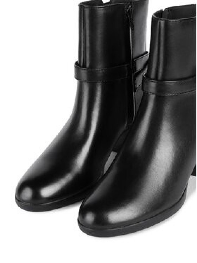 Geox Botki D Walk Pleasure 55 D46XBA 00043 C9999 Czarny