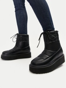 LOVE MOSCHINO Botki JA24266I0LIE0000 Czarny