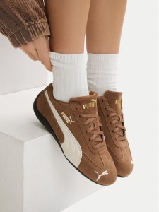 Puma Sneakersy 398846 Brązowy