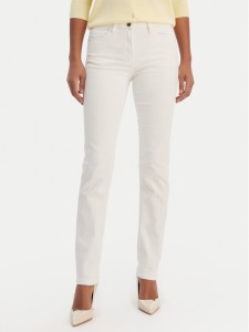 Morgan Jeansy 251-PETROI1 Biały Slim Fit