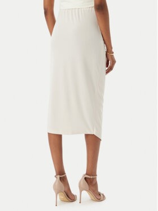 Rinascimento Spódnica midi CFC0123489003 Beżowy Regular Fit