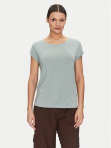 Vero Moda T-Shirt Ava 10284468 Zielony Regular Fit