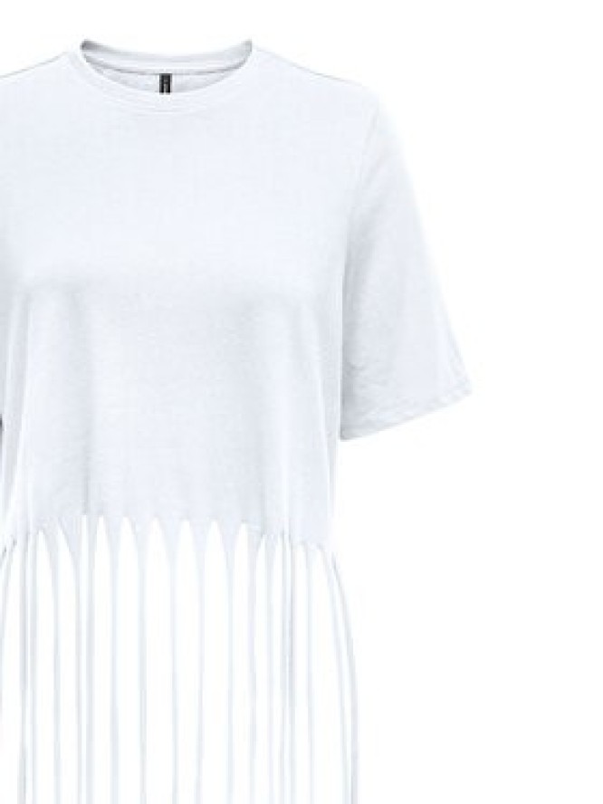 ONLY T-Shirt Zinna 15325262 Biały Regular Fit