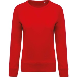 Bluza damska z okrągłym dekoltem z bawełny organicznej Kariban