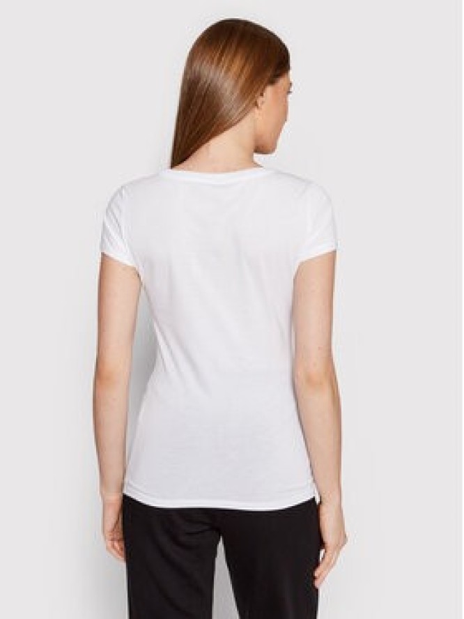 Armani Exchange T-Shirt 8NYT70 YJ16Z 1000 Biały Slim Fit