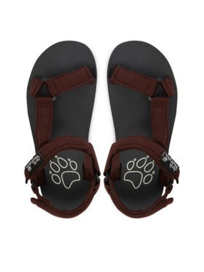 Jack Wolfskin Sandały Taiga A65623 Brązowy ciemny