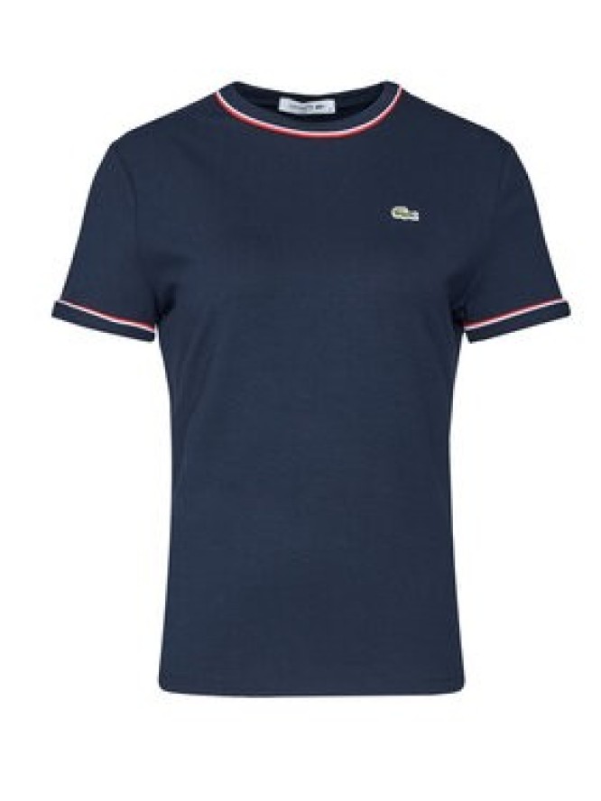 Lacoste T-Shirt TF5289 Granatowy Slim Fit