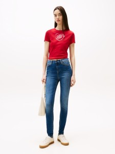 TOMMY JEANS Dżinsy "Nora" - Skinny fit - w kolorze granatowym rozmiar: W26/L30